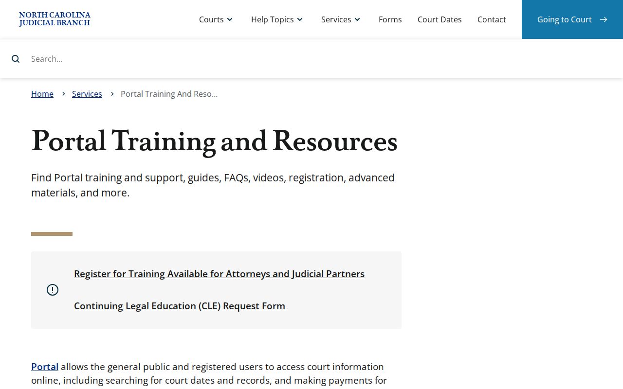 Clayton resident lookup North Carolina eCourts search resources